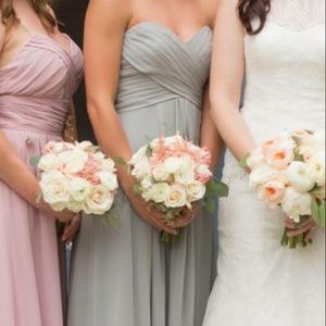 Allure Bridesmaid Dress Gray